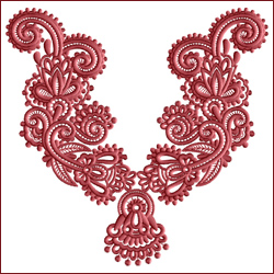 Neckline Embroidery 