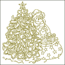 Santa With Gifts