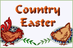 Country Easter Applique