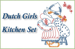 Dutch Girls Kitchen Set