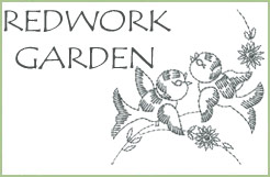 Redwork Garden