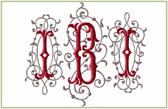 Barocco Initials