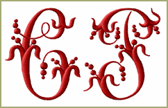 Cherry Punch Initials