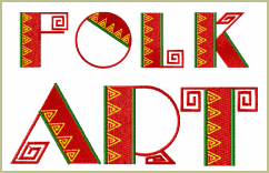 FolkArt Alphabet