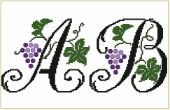 Grapes XS Alphabet Large