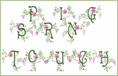 Spring Touch Alphabet