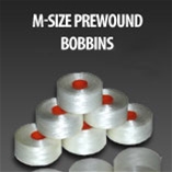 M Size Pre-Wound Bobbins