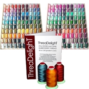 260-Cone Polyester Embroidery Threads Kit ThreaDelight