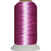 Variegated Embroidery Thread Cone Purple Plus M104