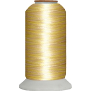 Variegated Embroidery Thread Cone Buttercream M111