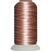 Variegated Embroidery Thread Cone Milk Chocolate M112