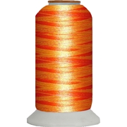 Variegated Embroidery Thread Cone Hot Blush M118