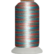 Variegated Embroidery Thread Cone Rainbow M120