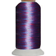 Variegated Embroidery Thread Cone Royal M125