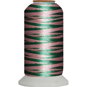 Variegated Embroidery Thread Cone Christmas Trio M136