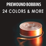 Colored  Pre-Wound Bobbins