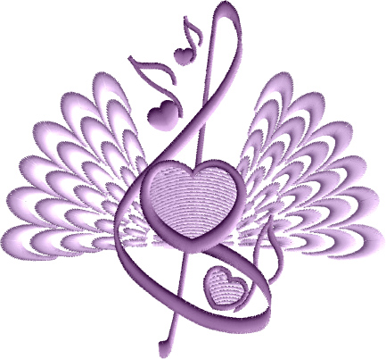Treble Clef Heart