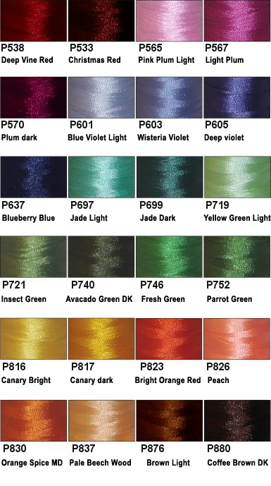 24 L Size Pre-Wound Plastic Sided Bobbins - 24 Colors  (One of each Color)