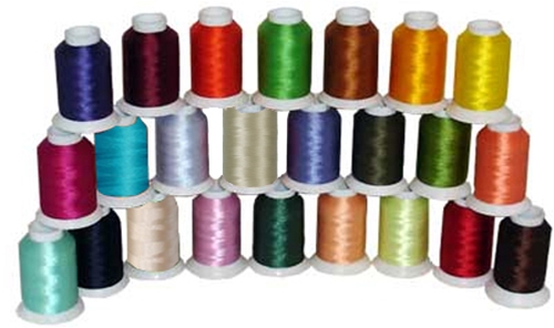 ThreaDelight Bobbin Threads (60wt) Kit 24 colors