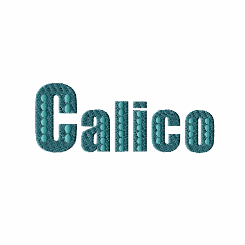 Calico Alphabet