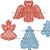Christmas Lace Decorations
