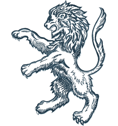 Family Crest Lion 1