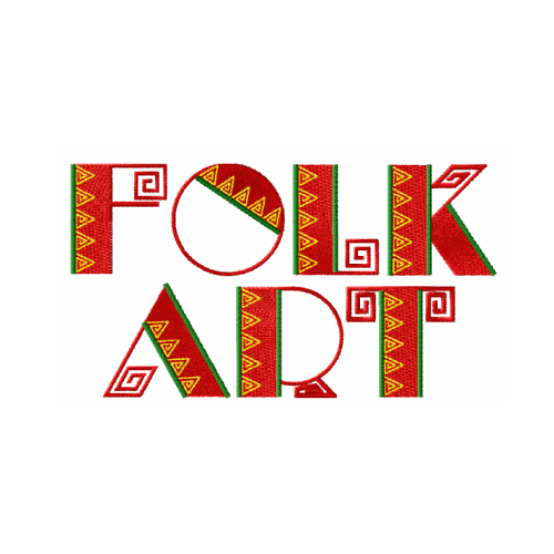 FolkArt Alphabet