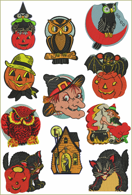 Halloween Patches