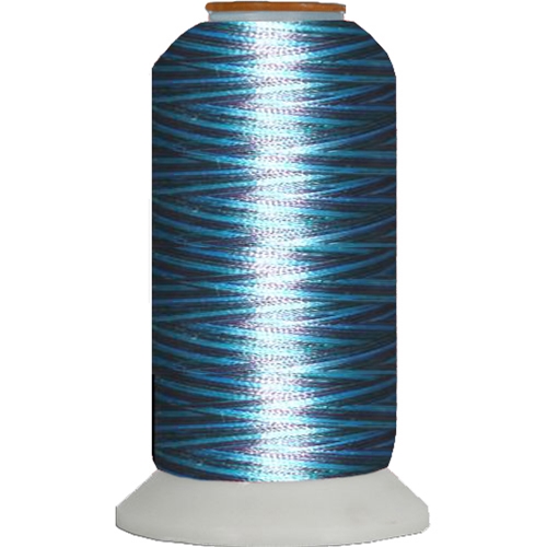 Variegated Embroidery Thread Cone Peacock M106