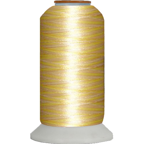 Variegated Embroidery Thread Cone Buttercream M111