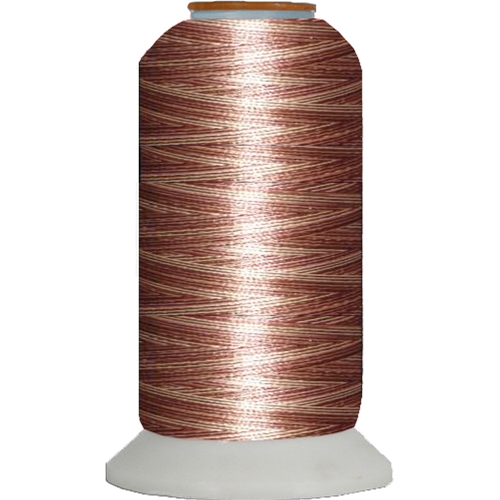 Variegated Embroidery Thread Cone Milk Chocolate M112