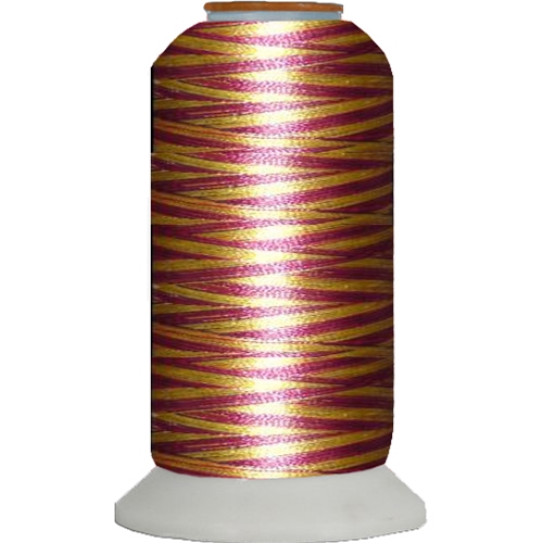 Variegated Embroidery Thread Cone Spring Berry M121