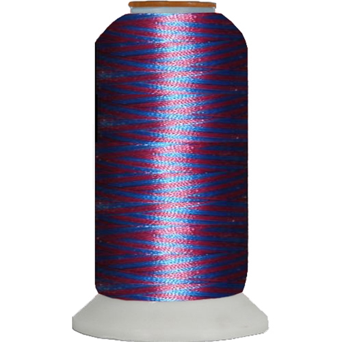 Variegated Embroidery Thread Cone Royal M125