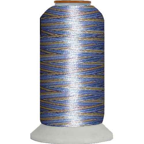 Variegated Embroidery Thread Cone Pansies M132