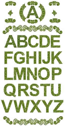 Meadow Alphabet Package