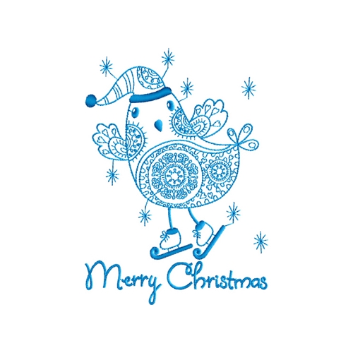 Merry Christmas Bird