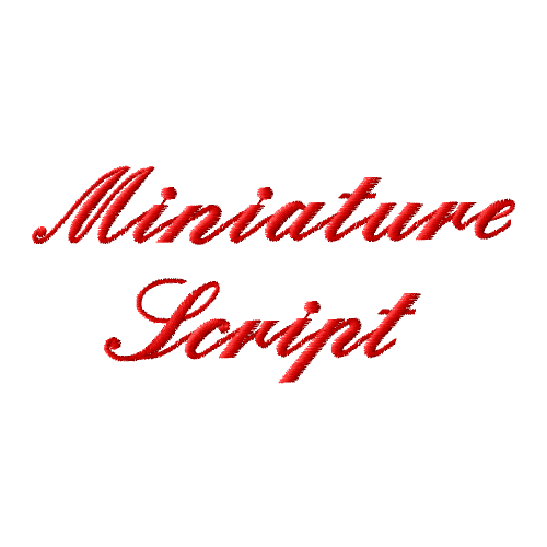 Miniature Script