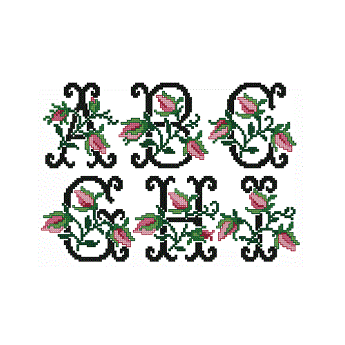 Old-Fashioned Charm XS Alphabet