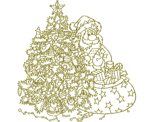 Santa With Gifts