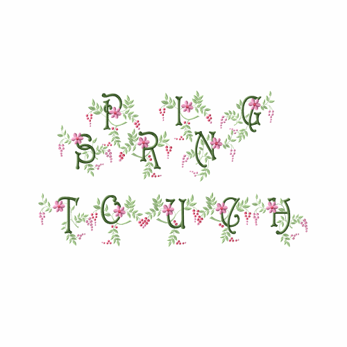 Spring Touch Alphabet