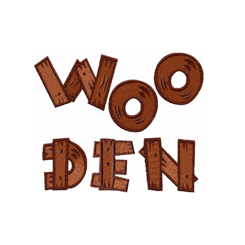 Wooden Alphabet